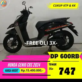 DP 600RIBU HONDA GENIO CBS 2024 SEKEN BERGARANSI ANGSURAN RINGAN