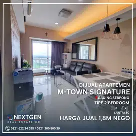 Dijual Apartemen M-Town Signature Gading Serpong 2 Bedroom