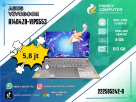 ASUS VIVOBOOK A1404ZA|INTEL CORE I5 GEN 12|INTEL UHD GRAPHIC|8GB|512GB