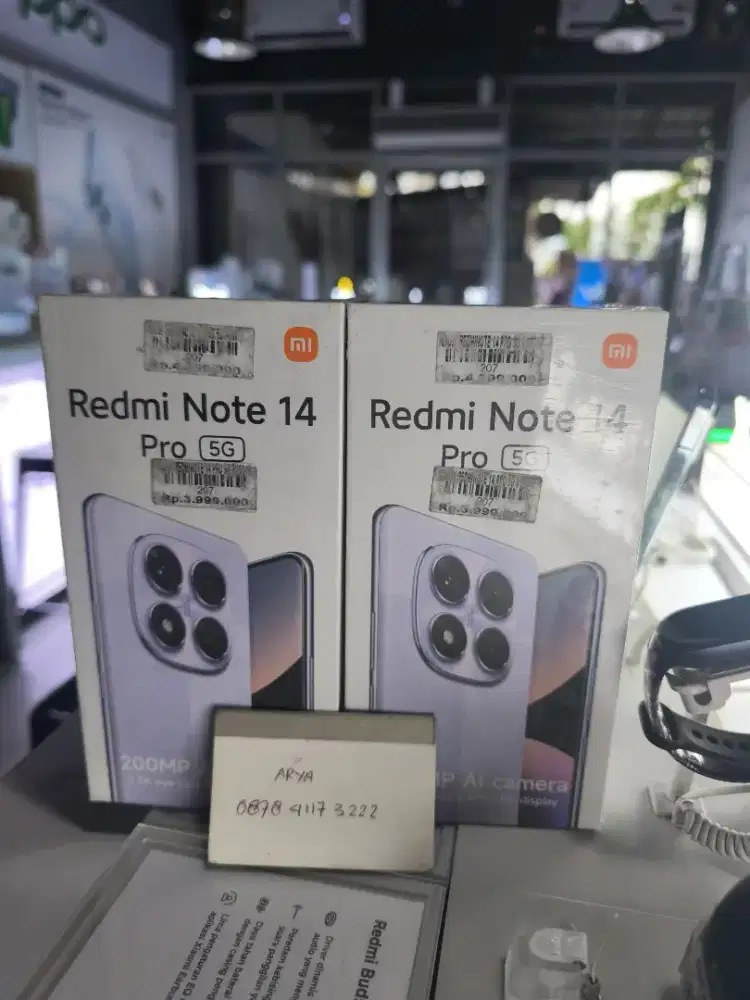 Redmi note 14 pro 5H 8I256 ATLANTIS DAHSYAT