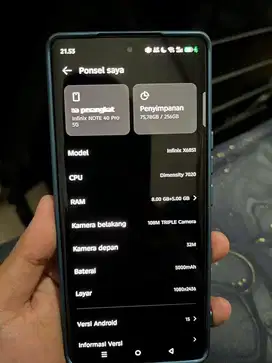 BU JUAL CEPAT – Infinix Note 40 Pro 5G