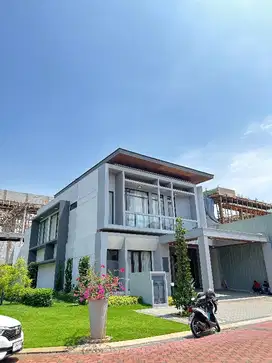 dijual rumah modern di kawasan elit cluster Menteng gading serpong