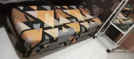 Kasur busa tebal lipat 3 sofa