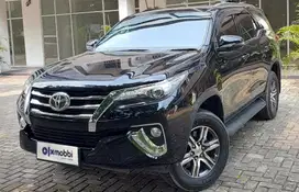 TDP 17JT Toyota Fortuner 2.4 G Solar-AT Abu-Abu 2020