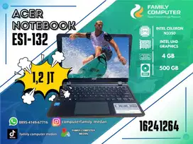 ACER NOTEBOOKES ES1-132|RAM 4GB|SSD 500GB|CPU INTEL CELERON N3350