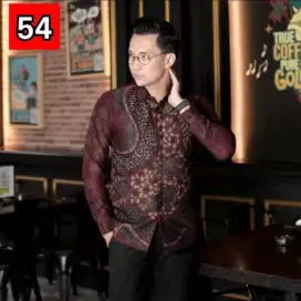 Baju batik pria modern