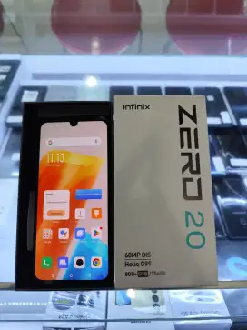 Hp Second Infinix Zero 20 4G Ram 8/256GB Resmi Carjer Bukan Bawaan