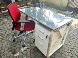 Meja kerja kantor 1 set