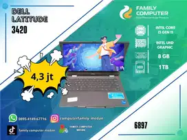 DELL LATITUDE  3420|INTEL CORE I5 GEN 11|INTEL UHD GRAPHIC|8GB|1TB
