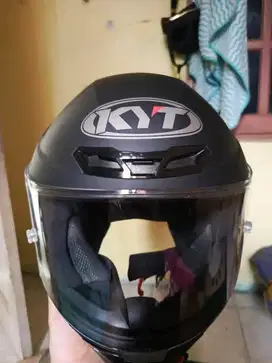 KYT TT COURSE BLACK DOF