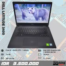 Dell Latitude 3400 - Core i5 - Gen 8 th - Ram 16 GB - SSD 256 GB - Dou