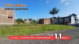 Villa 2 Kamar  dengan Rooftop View Gunung Hanya 5 Menit Jatimpark 3