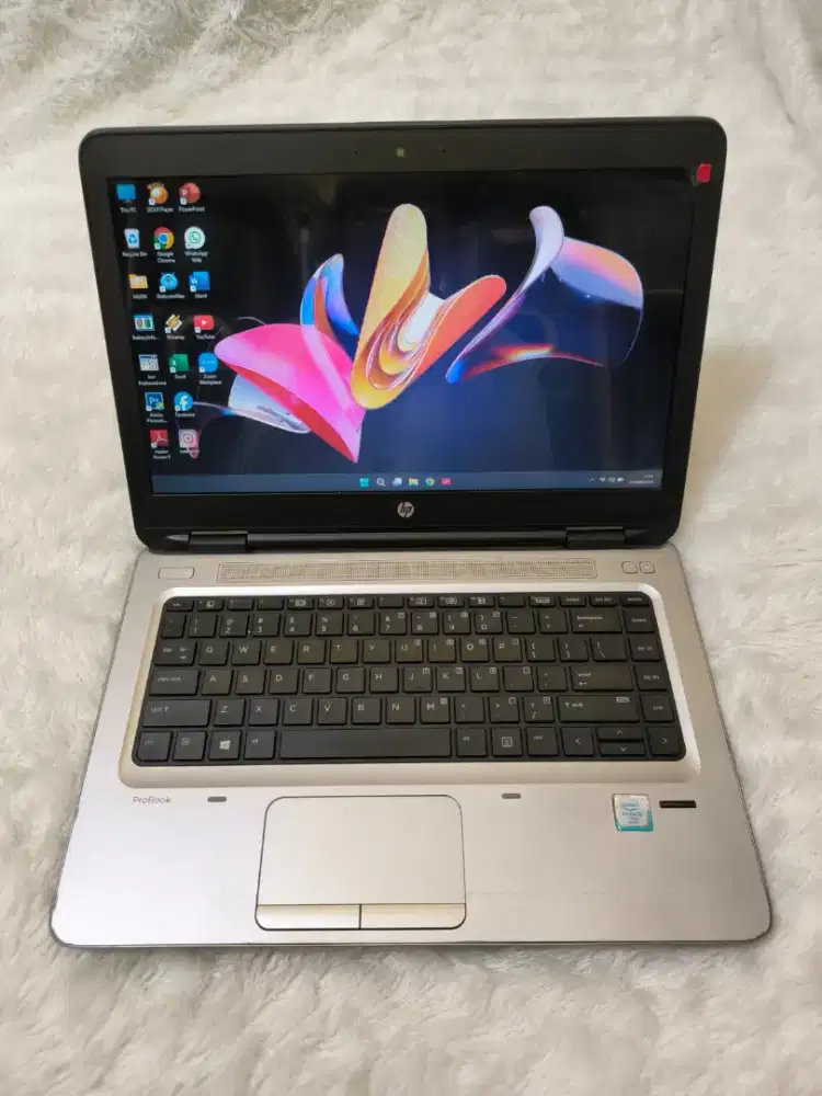 Laptop hp probook 640 G2 slim,kencang.core i5 gen 6,ram 8 gb,ssd 256gb
