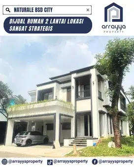 HUNIAN MEWAH MODERN & LUAS POSISI HOOK LOKASI ISTIMEWA BSD CITY. RNB22