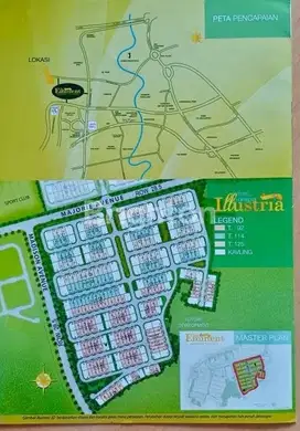 Dijual murah kavling di Illustria Eminent BSD