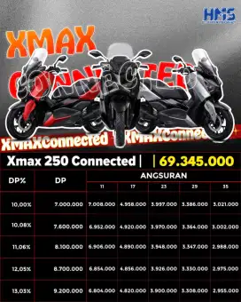 PROMO DP MOTOR BARU 
X max conected 2025 DP 5jt
