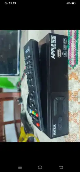 Stb set top box tv digital,unit sesuai foto normal