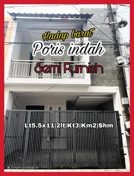 Wilson Rumah semi furnish lokasi bebas banjir di poris indah