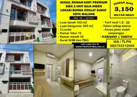 Rumah kos lokasi jalan bunga coklat suhat