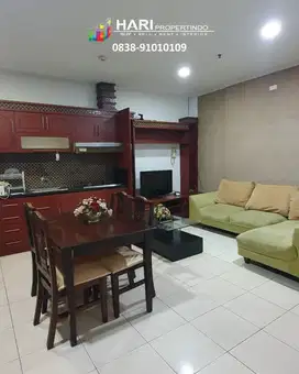 DIJUAL MURAH Apartemen Casablanca Mansion 3BR Furnish Dekat LRT Busway