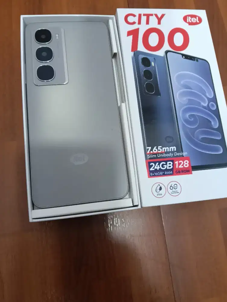 ITEL CITY 100 RAM 16+8GB/128GB GREY
