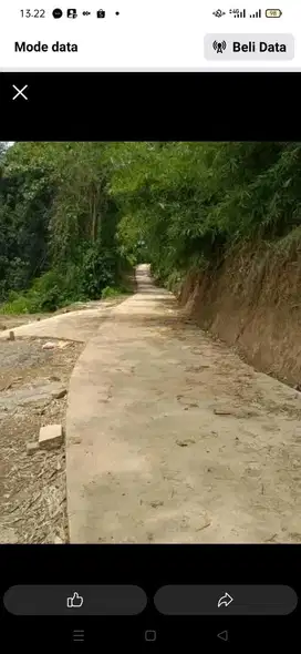 Kavling murah nempel perkampungan di Sadeng gunungpati
