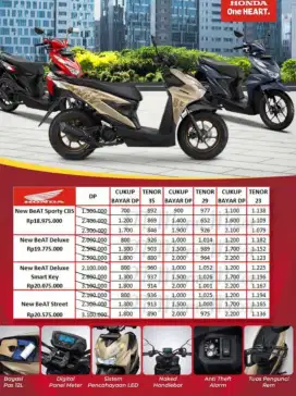 PROMO DP MOTOR BARU 
NEW BEAT STREET BAN DONAT 2025