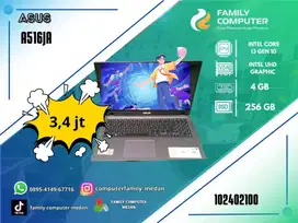 ASUS A516JA|INTEL CORE I3 GEN 10|INTEL UHD GRAPHIC|4GB|256GB