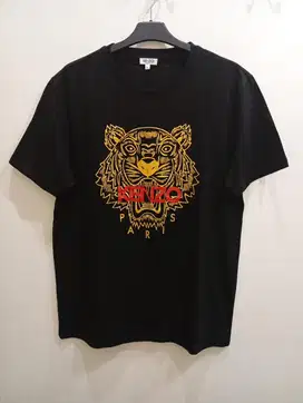 KENZO PARIS JUNGLE GOLD PRINT TSHIRT