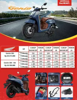 PROMO DP MOTOR BARU 
GENIO CBS CBS 2025