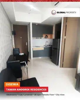 Fully Furnished Taman Anggrek Residences 1 Bed, Mid Floor, City View
