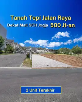 Tanah Area Gito-gati Jogja, Nempel Perumahan Elit Nyaman Huni dan Asri