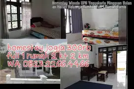 Homestay Wisuda UPN Yogyakarta Mingguan Bulanan Harian Keluarga Rumha