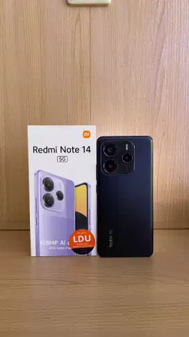PROMO GEDEN REDMI NOTE 14 5G 8/256 NEW SEGEL