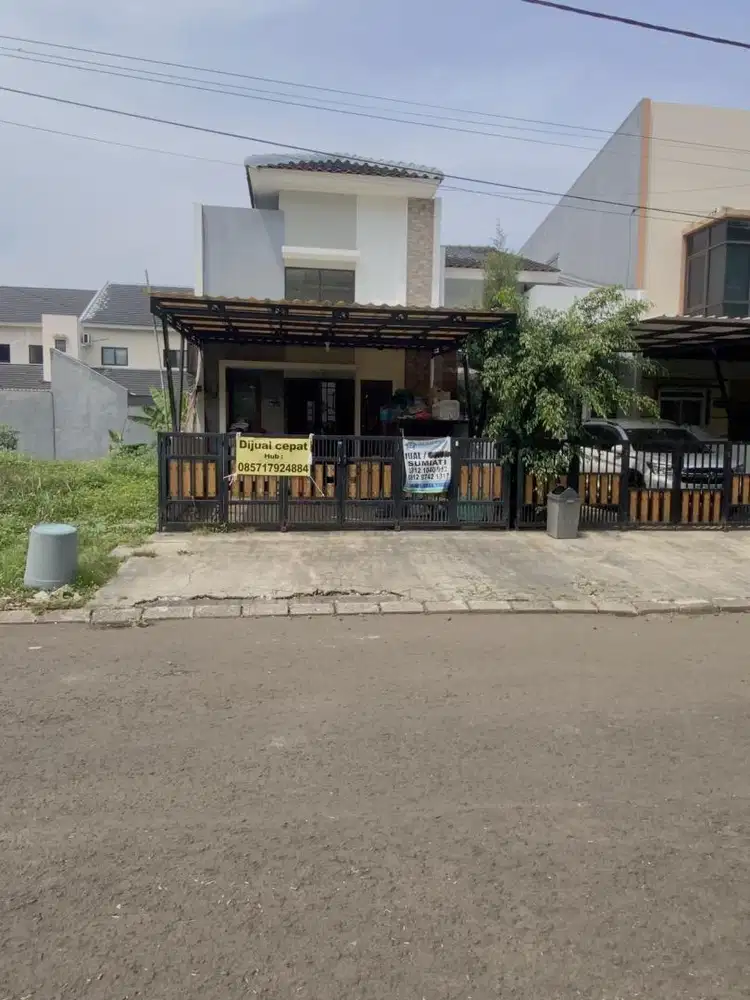 DIJUAL CEPAT (BU) Rumah Murah di Taman Telaga Mediterania Bunderan 3