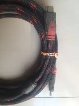 Kabel HDMI to HDMI Uk 5 mtr gold
