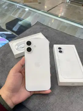 Iphone 16 128 white Inter beacukai on 01/01/2026 fullset