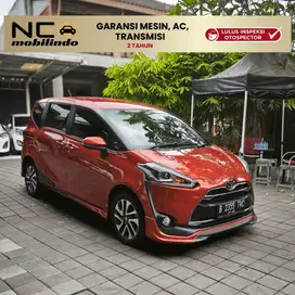 [ Garansi mesin, matic s/d 2Th ] TOYOTA SIENTA 1.5 Q CVT 2017 ORANGE