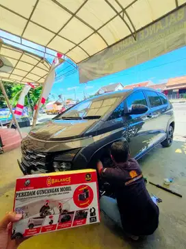 Rekomendasi bengkel utk atasi SHOCK KERAS mobil dgn BALANCE peredam