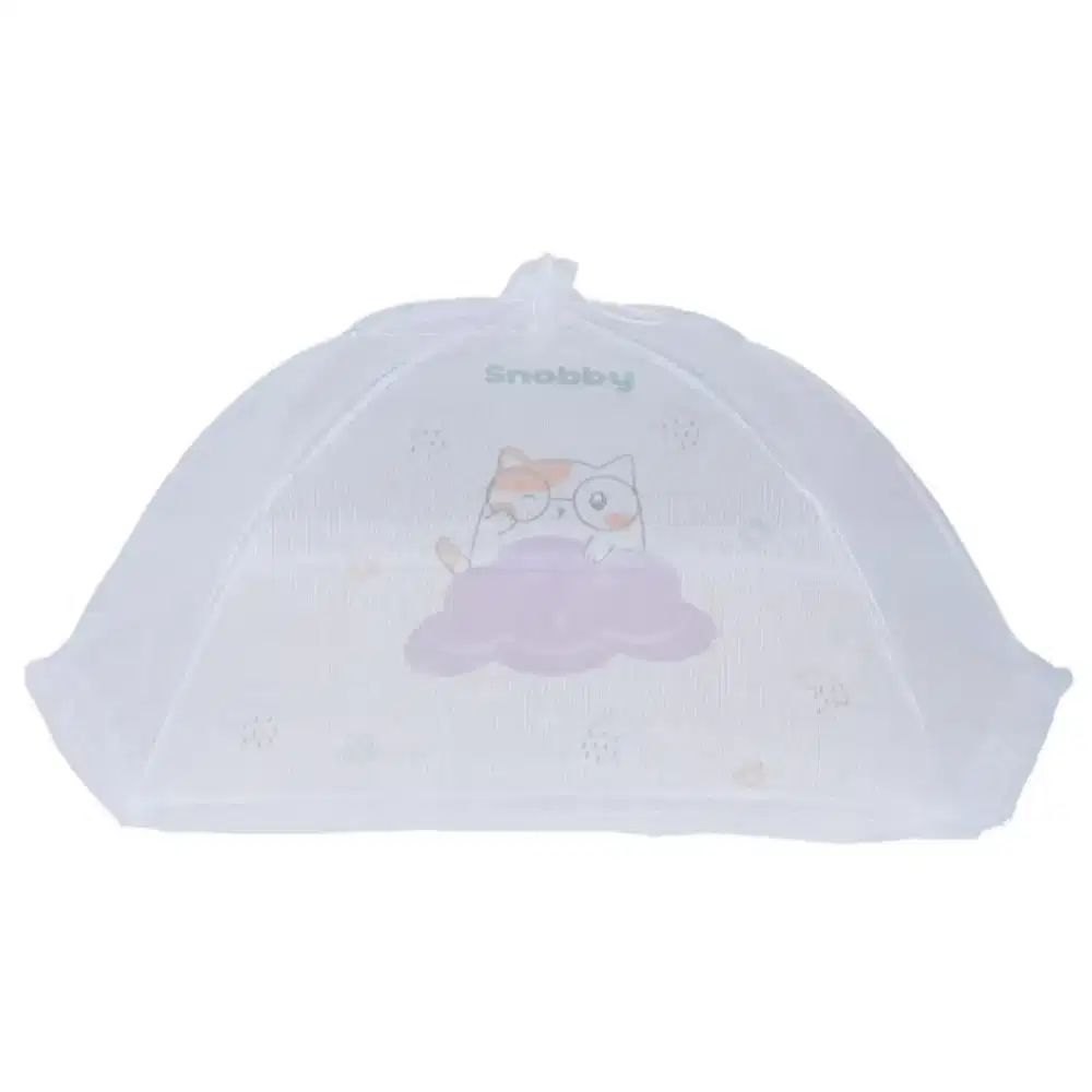 Kelambu bayi merk Snobby motif kucing ungu...