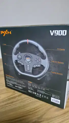 Steering Wheel Gaming PXN V900 untuk  PS3, PS4, XBOX, PC