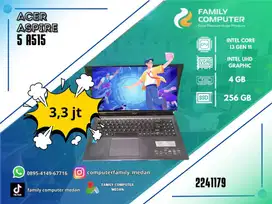 ACER ASPIRE 5 A515|INTEL CORE I3 GEN 11|INTEL UHD GRAPHIC|4GB|256GB