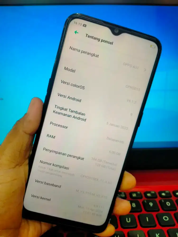HP OPPO A31 RAM 6/128GB