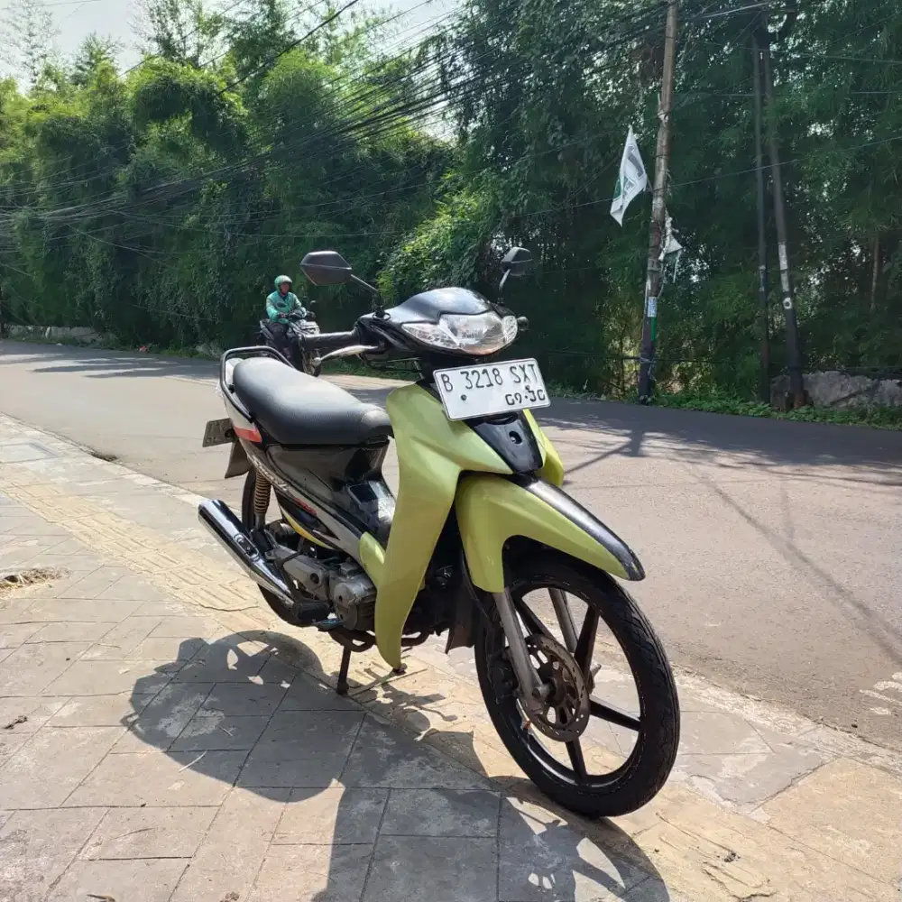Suzuki Smash 2005 mesin Aluss Lengkap Bagus