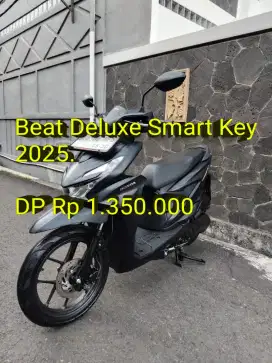 Beat Deluxe Smart Key 2025. Pajak ON. Simpanan.Like New.Cash/Kredit/TT