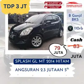 Promo TDP 3 Juta Splash GL MT 2014 Hitam