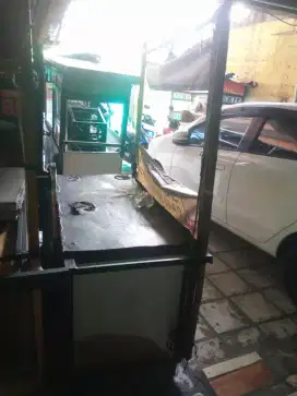 Gerobak Rangka Besi 4 Roda