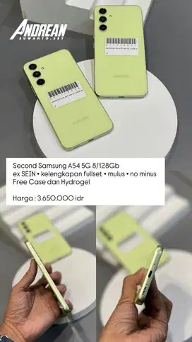 Second Samsung A54 8/128gb