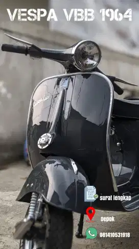 Di jual Vespa vbb 1965