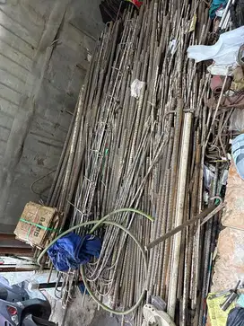 Ready stock besi uril / spiral ukuran 19,22,25 panjang 1 meter -4meter